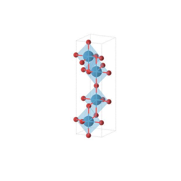Crystal structure of W2O5 (orthorhombic, Pmmn (No. 59))