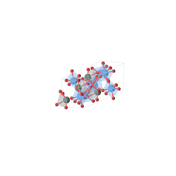 Crystal structure of Ta2SnO6 (monoclinic, Cc (No. 9))