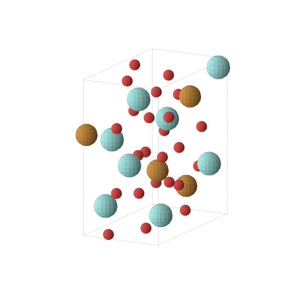 Crystal structure of O24Te4Y8 (orthorhombic, P212121 (No. 19))