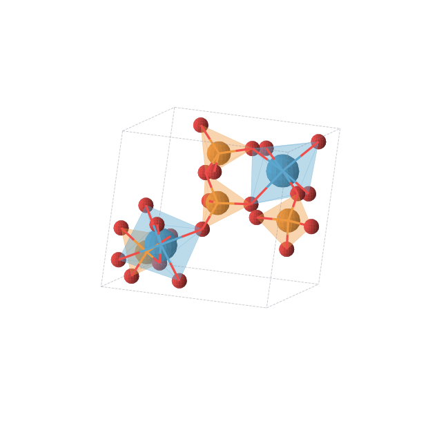 Crystal structure of P2WO7 (monoclinic, P21 (No. 4))