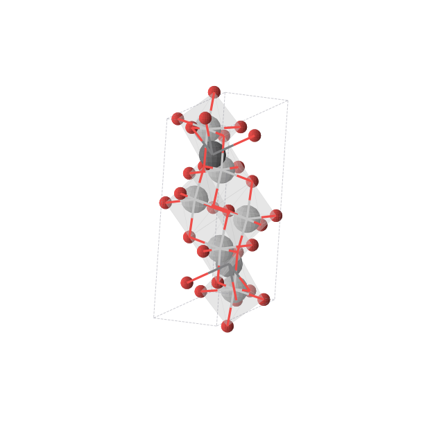 Crystal structure of O14Pb2Ti6 (monoclinic, P21/m (No. 11))