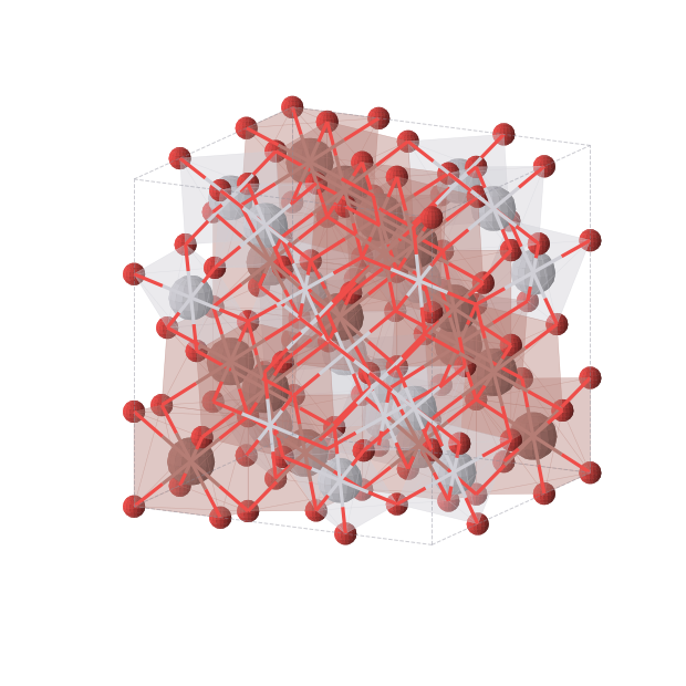Crystal structure of O14Pt4Tl4 (cubic, Fd-3m (No. 227))