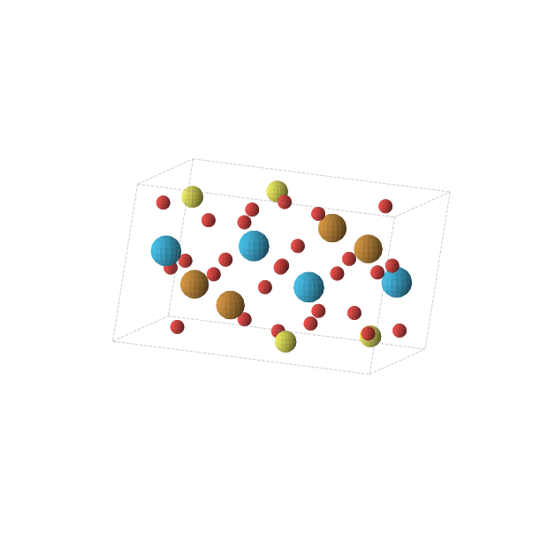 Crystal structure of O28S4Te4Th4 (monoclinic, P21/c (No. 14))