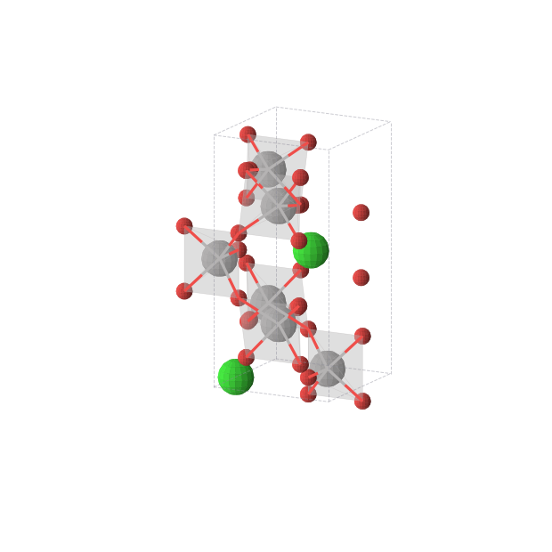 Crystal structure of O14Sr2V6 (orthorhombic, Pmmn (No. 59))