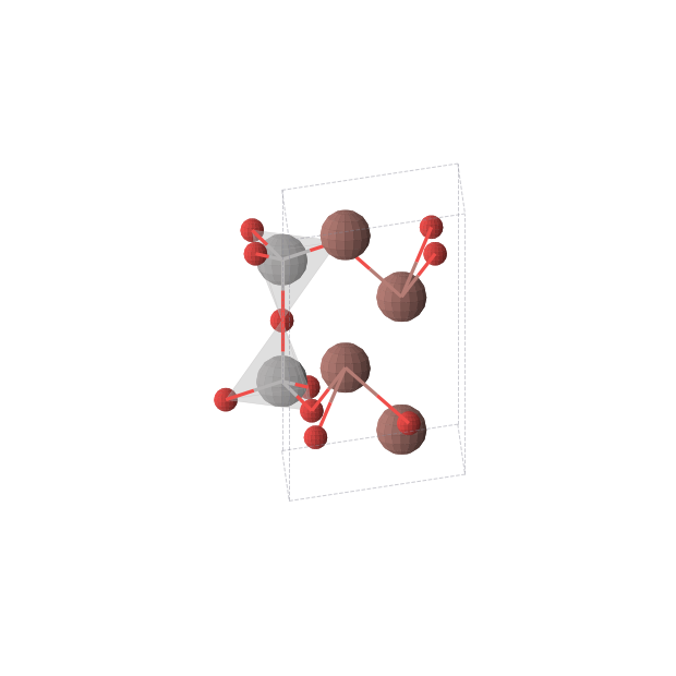 Crystal structure of Tl4V2O7 (trigonal, P-3m1 (No. 164))