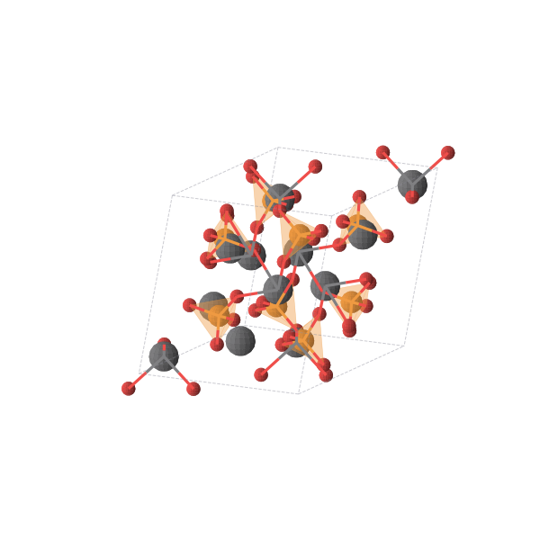 Crystal structure of O16P4Pb6 (monoclinic, C2/c (No. 15))