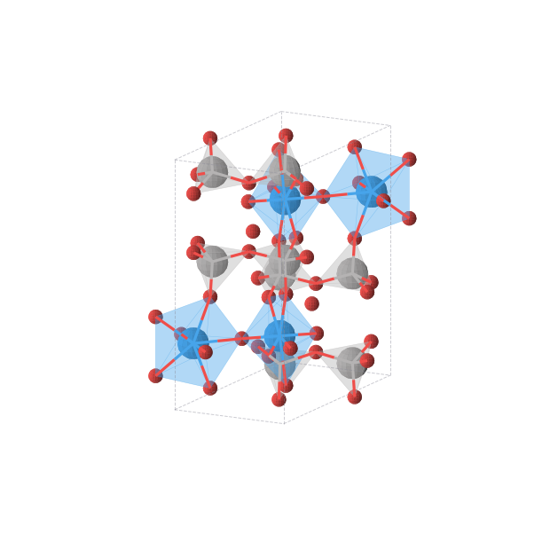 Crystal structure of O32U4V8 (orthorhombic, Pnma (No. 62))