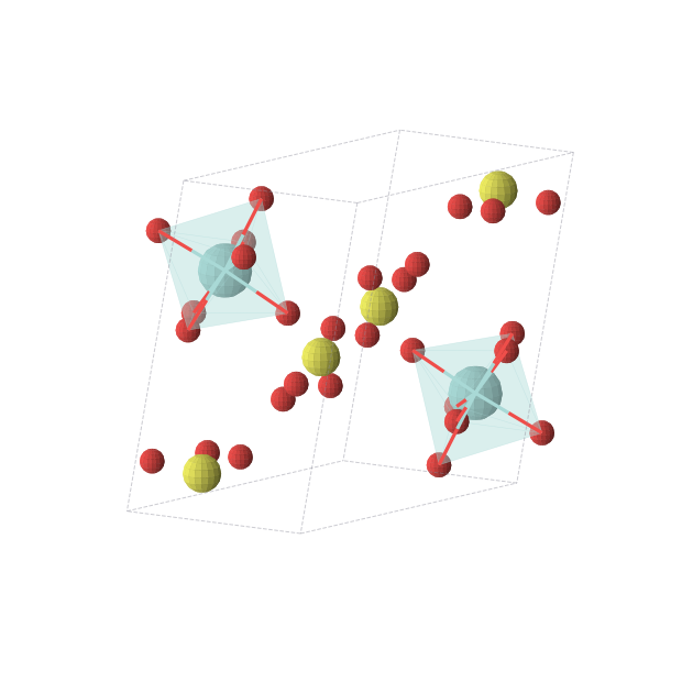Crystal structure of ZrS2O9 (triclinic, P-1 (No. 2))