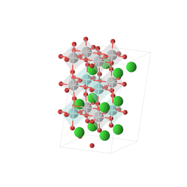 Crystal structure of Sr3ZrTi2O9 (monoclinic, C2/m (No. 12))