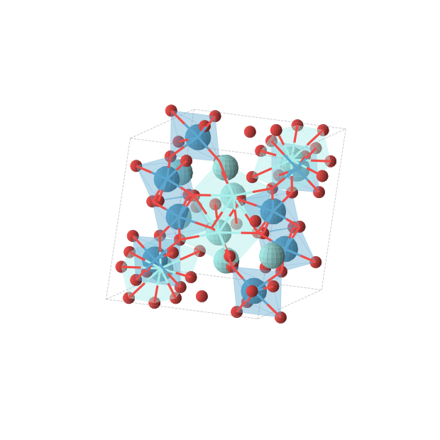 Crystal structure of Y2W2O9 (monoclinic, P21/c (No. 14))