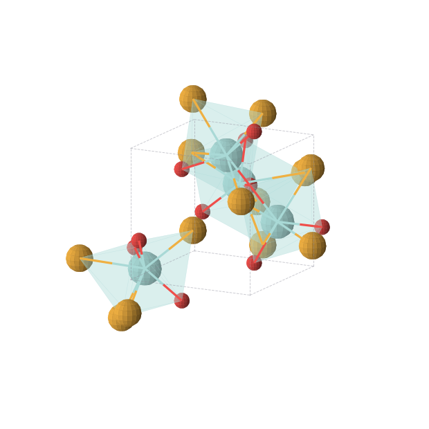 Crystal structure of ZrSeO (cubic, P213 (No. 198))