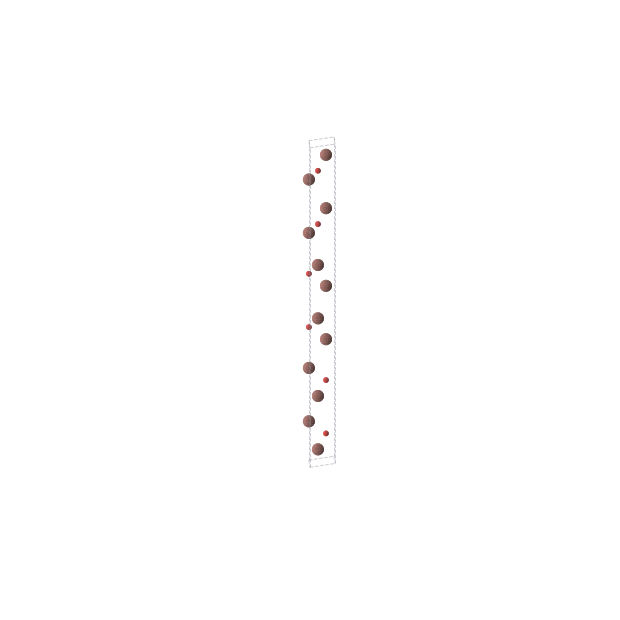 Crystal structure of Tl2O (trigonal, R-3m (No. 166))