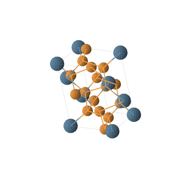 Crystal structure of P4Os (triclinic, P-1 (No. 2))
