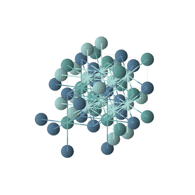 Crystal structure of OsTcZr2 (cubic, Fm-3m (No. 225))