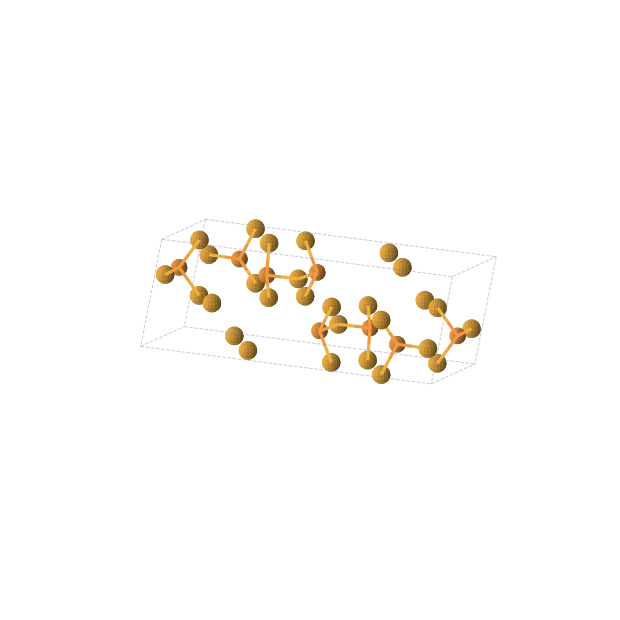 Crystal structure of P2Se5 (monoclinic, P21/c (No. 14))
