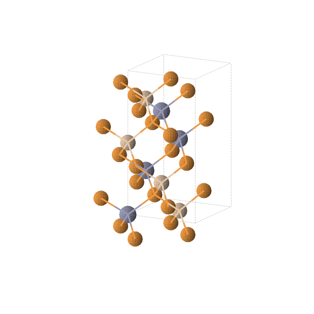 Crystal structure of P4Si2Zn2 (tetragonal, I-42d (No. 122))