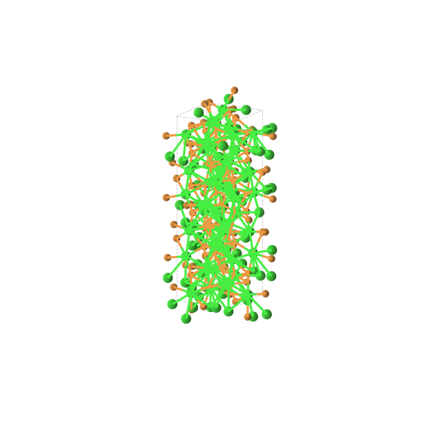 Crystal structure of Sr3P2 (tetragonal, I-42d (No. 122))