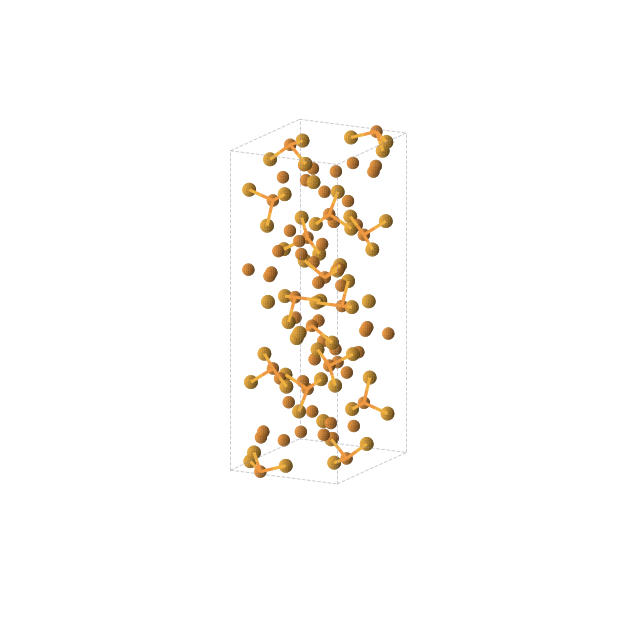 Crystal structure of P4Se3 (orthorhombic, Pnma (No. 62))