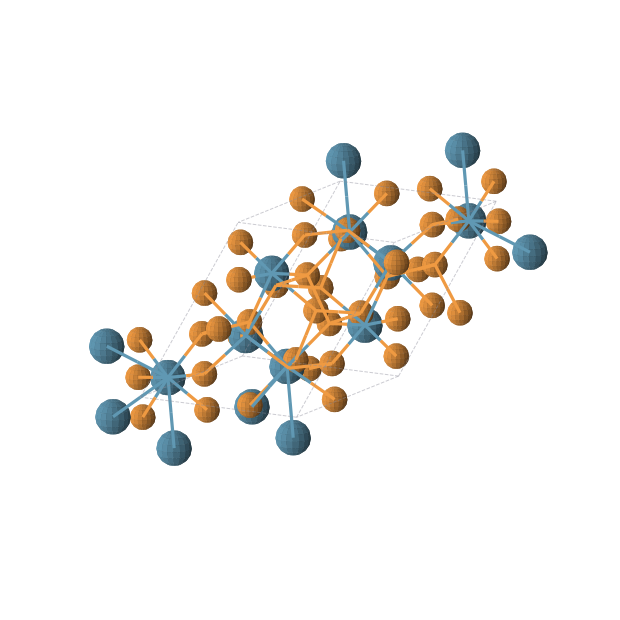 Crystal structure of Re2P5 (triclinic, P-1 (No. 2))
