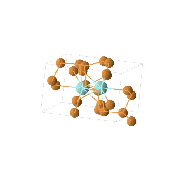 Crystal structure of YP5 (monoclinic, P21/m (No. 11))