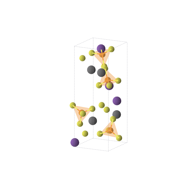 Crystal structure of P4Pb4Rb4S16 (orthorhombic, P212121 (No. 19))