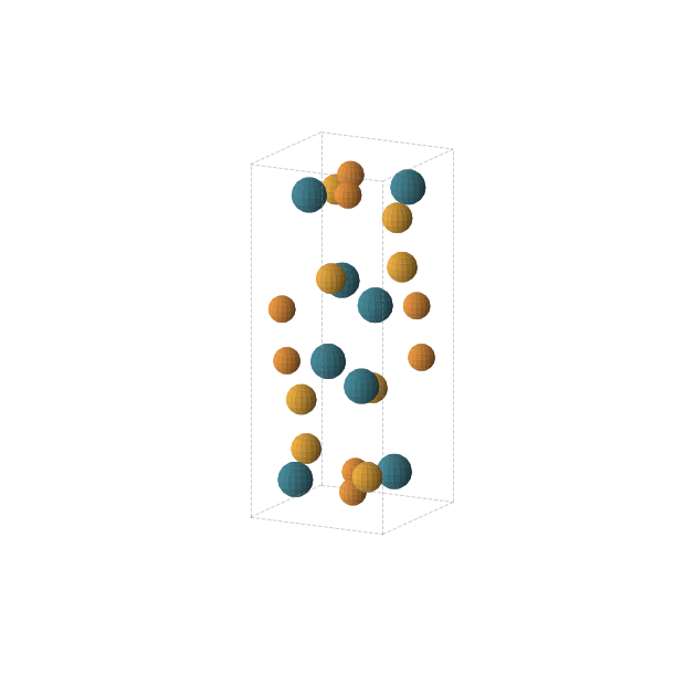 Crystal structure of PPdSe (orthorhombic, Pbcn (No. 60))