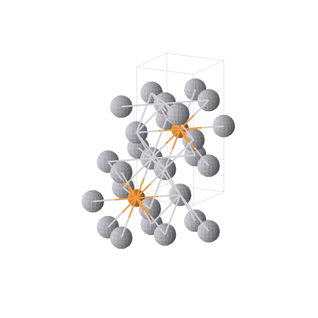 Crystal structure of PPt3 (tetragonal, I4/mmm (No. 139))
