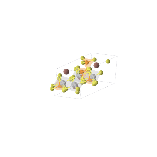 Crystal structure of TiTlPS5 (monoclinic, C2/m (No. 12))