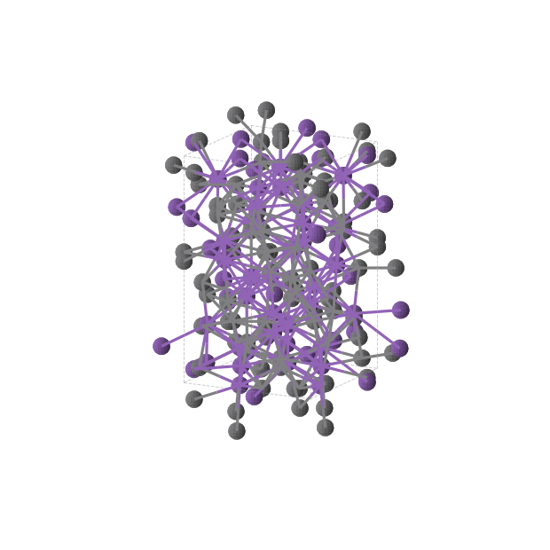 Crystal structure of RbPb (tetragonal, I41/acd (No. 142))