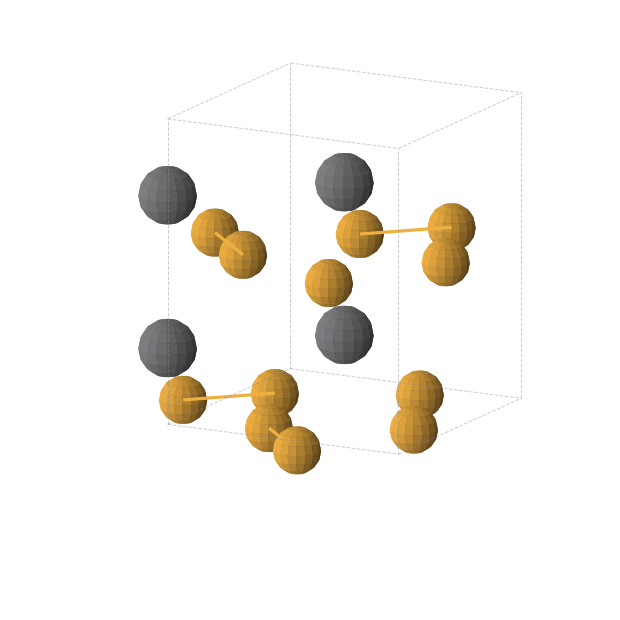 Crystal structure of PbSe2 (tetragonal, I4/mcm (No. 140))