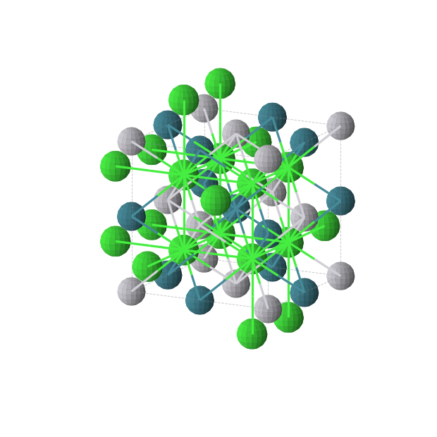 Crystal structure of Pd1Pt1Sr2 (cubic, Fm-3m (No. 225))