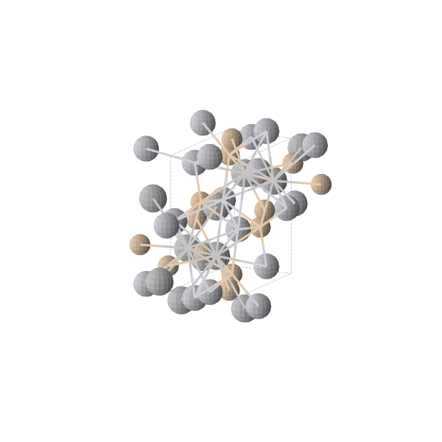 Crystal structure of TiSiPt (orthorhombic, Pnma (No. 62))