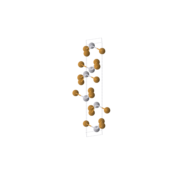 Crystal structure of Pt2Te2 (trigonal, R-3m (No. 166))