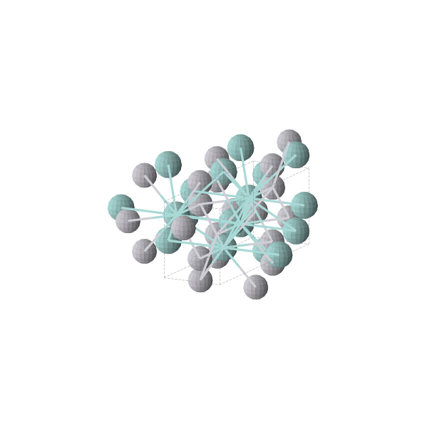 Crystal structure of Pt2Zr2 (orthorhombic, Cmcm (No. 63))