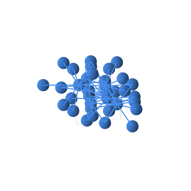 Crystal structure of Pu (hexagonal, P63/m (No. 176))