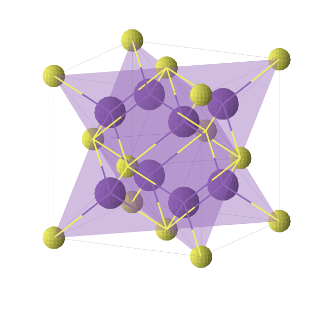 Crystal structure of Rb2S (cubic, Fm-3m (No. 225))