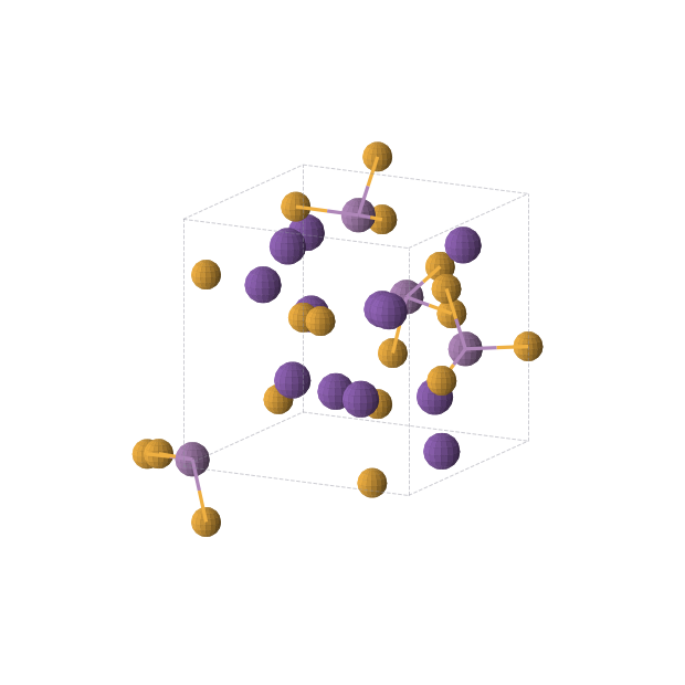 Crystal structure of Rb12Sb4Se12 (cubic, P213 (No. 198))