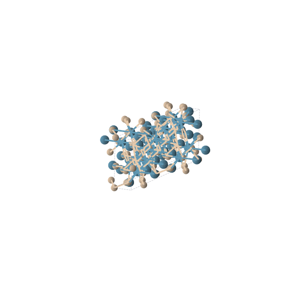 Crystal structure of Re8Si14 (monoclinic, Cm (No. 8))