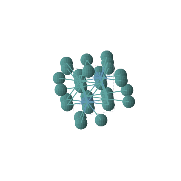 Crystal structure of ReRu3 (hexagonal, P63/mmc (No. 194))