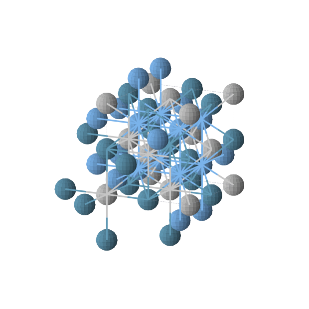 Crystal structure of Re1Ta2Ti1 (cubic, Fm-3m (No. 225))