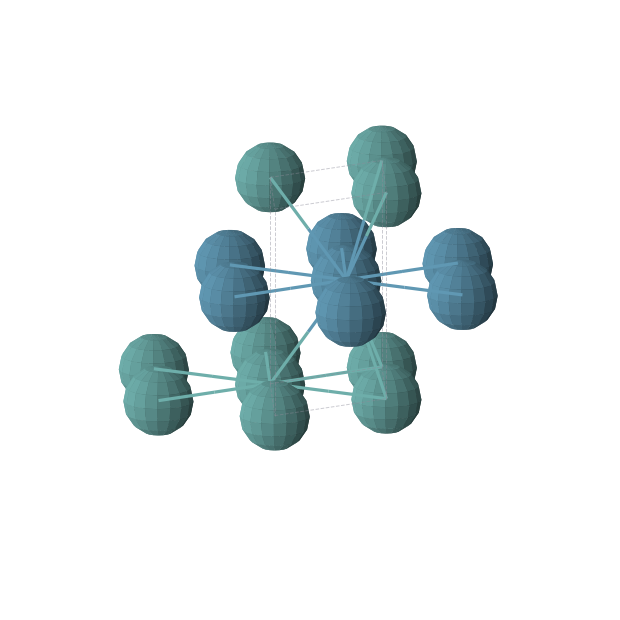 Crystal structure of ReTc (hexagonal, P-6m2 (No. 187))
