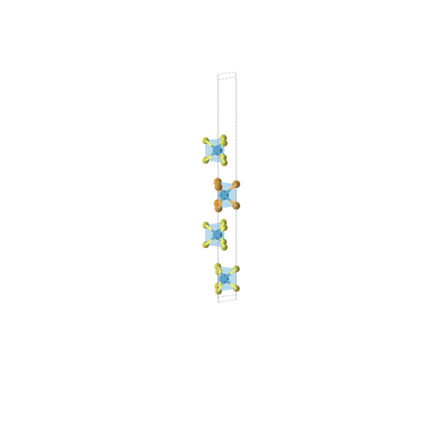 Crystal structure of W2SeS3 (trigonal, P3m1 (No. 156))
