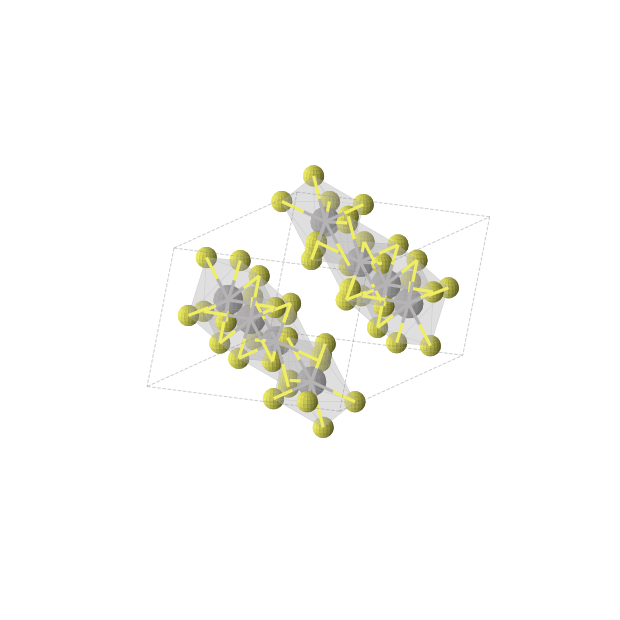 Crystal structure of VS4 (monoclinic, C2/c (No. 15))