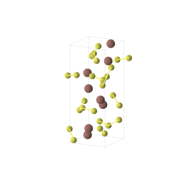 Crystal structure of Tl2S5 (orthorhombic, P212121 (No. 19))