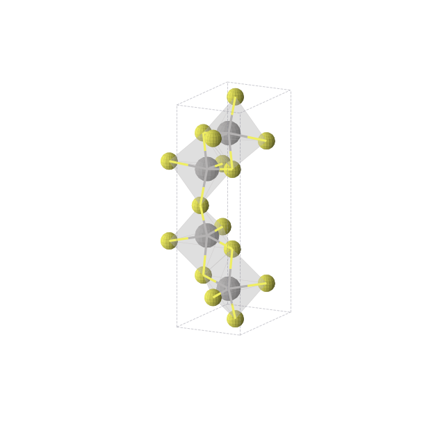 Crystal structure of V2S5 (orthorhombic, Pmmn (No. 59))