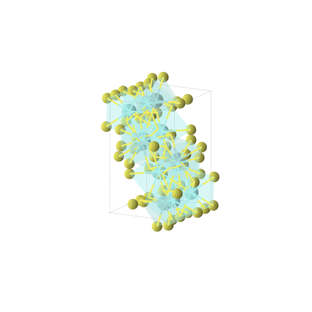 Crystal structure of S20Y8Zr4 (orthorhombic, Pnma (No. 62))