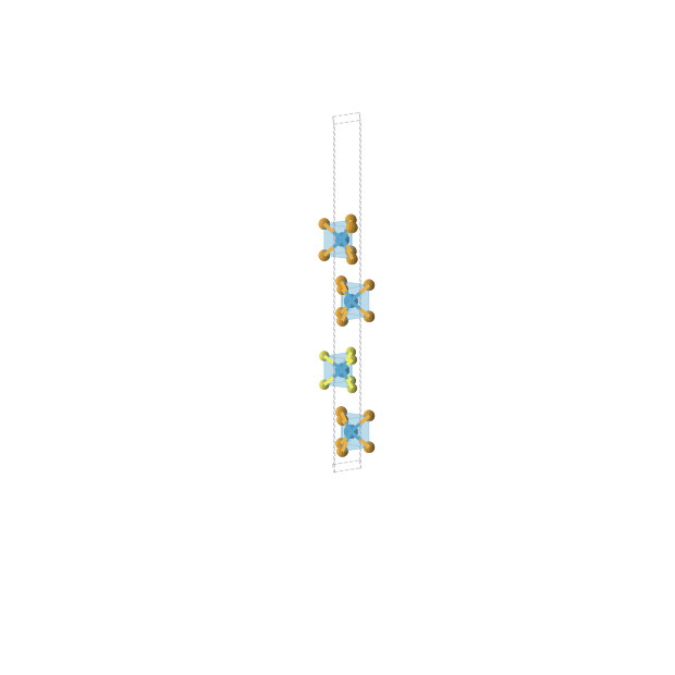 Crystal structure of W2Se3S (trigonal, P3m1 (No. 156))