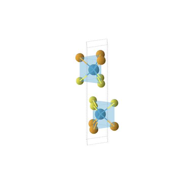 Crystal structure of WSeS (trigonal, P-3m1 (No. 164))
