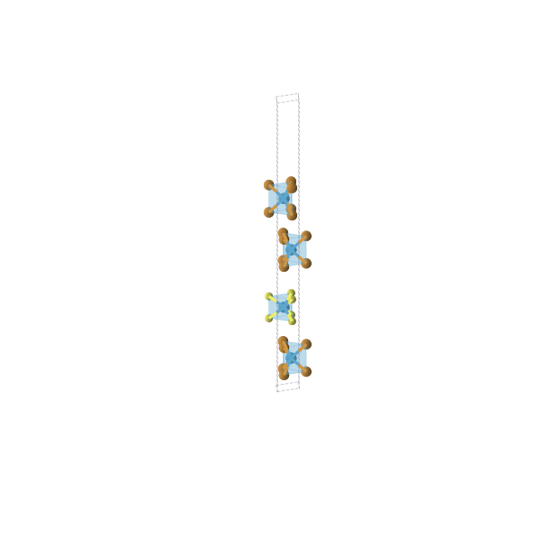 Crystal structure of Te3W2S (trigonal, P3m1 (No. 156))
