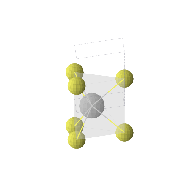 Crystal structure of TiS (hexagonal, P-6m2 (No. 187))